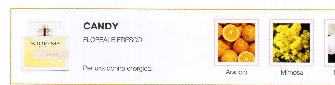 Descrizione —
Il tocco citrico e la ricchezza floreale di questo profumo compongono un cocktail esplosivo di emozioni che irradiano felicità.
Note Olfattive —
Floreale, Fruttata
55 è un profumo rinfrescante e gioviale.
Per una donna energica.
Note di Testa, sono le prime del profumo a essere apprezzate.
Note di Cuore, rappresentano l'anima del profumo.
Note di Fondo, danno profondità al profumo.

Nota di Testa

Arancia

Nota di Cuore

Mimosa

Nota di Fondo

Magnolia
